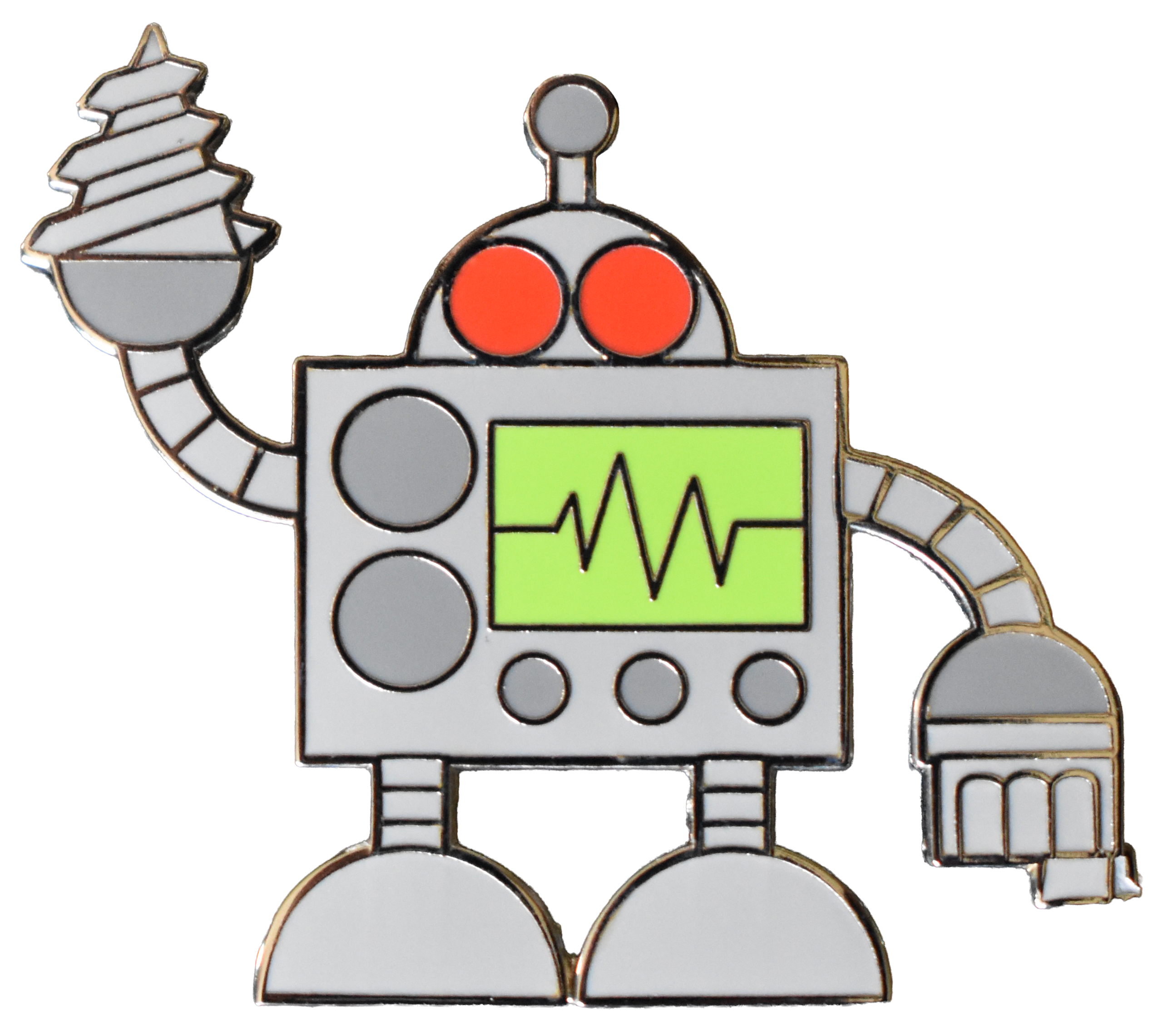 Metal Enamel Magnet example